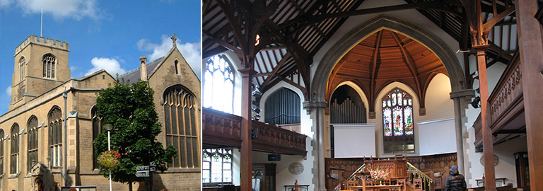 St Andrew the Great Church Restoration Peter Dann Cambridge