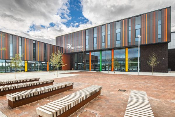 Northstowe Education Campus Exterior View peter dann structural engineers Cambridgeshire school