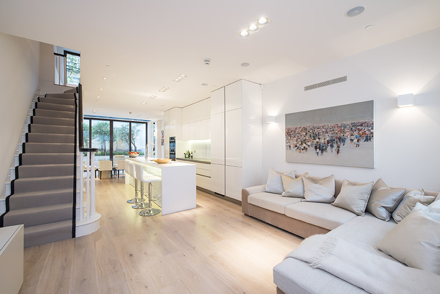 Trevor Place luxury townhouse refurbishment property renovation London