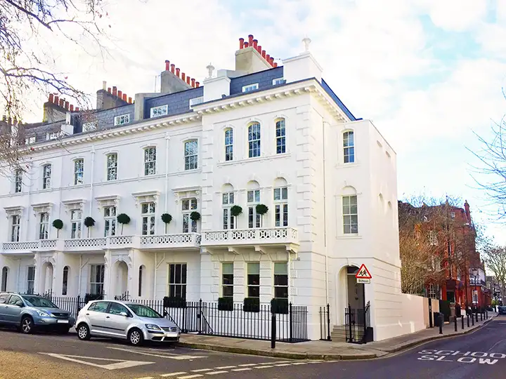 Hereford Square residential basement construction
