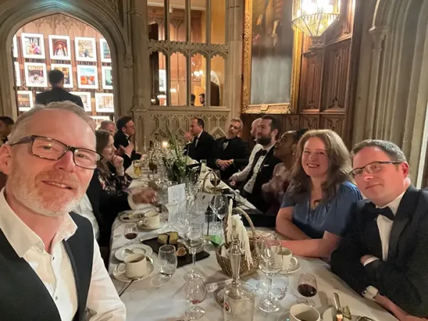 CFCI Annual Dinner 2026 with staff from Peter Dann Ltd Engineers