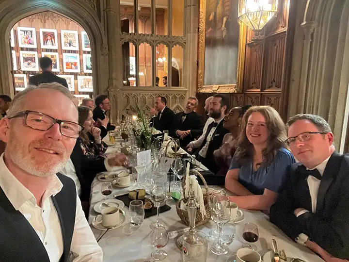 CFCI Annual Dinner 2026 with staff from Peter Dann Ltd Engineers