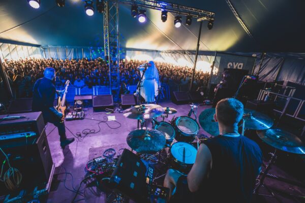 Underdark band playing gig