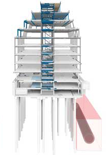 25 Moorgate building service plan