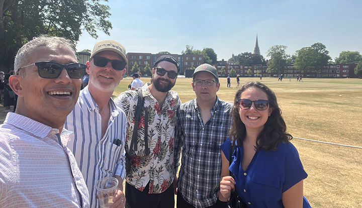 PD Staff at Coel v carter jonas charity cricket match
